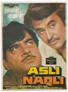 Asli Naqli - Indian Movie Poster (xs thumbnail)
