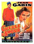 Gueule d&#039;amour - Belgian Movie Poster (xs thumbnail)