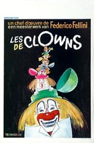 I clowns - Belgian Movie Poster (xs thumbnail)