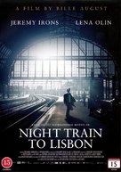 Night Train to Lisbon - Danish DVD movie cover (xs thumbnail)
