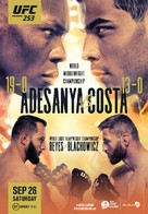 UFC 253: Adesanya vs. Costa - British Movie Poster (xs thumbnail)