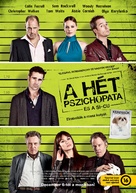 Seven Psychopaths - Hungarian Movie Poster (xs thumbnail)