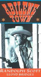 Abilene Town - British VHS movie cover (xs thumbnail)