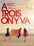 &Agrave; trois, on y va - French Movie Poster (xs thumbnail)