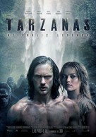 The Legend of Tarzan - Lithuanian Movie Poster (xs thumbnail)