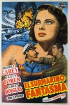 Mystery Submarine - Spanish Movie Poster (xs thumbnail)