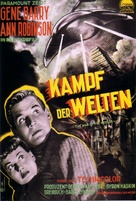 The War of the Worlds - German Movie Poster (xs thumbnail)