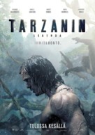 The Legend of Tarzan - Finnish Movie Poster (xs thumbnail)