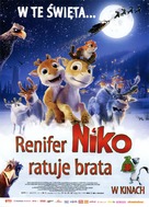 Niko 2: Lent&auml;j&auml;veljekset - Polish Movie Poster (xs thumbnail)