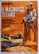Il magnifico Texano - Italian Movie Poster (xs thumbnail)