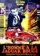 Der Tod im roten Jaguar - French Movie Poster (xs thumbnail)