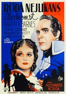 Return of the Scarlet Pimpernel - Swedish Movie Poster (xs thumbnail)