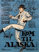 North to Alaska - Danish Movie Poster (xs thumbnail)