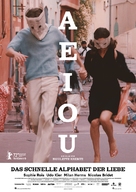 A E I O U - Das schnelle Alphabet der Liebe - German Movie Poster (xs thumbnail)