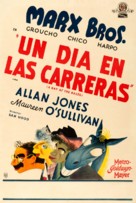 A Day at the Races - Argentinian Movie Poster (xs thumbnail)
