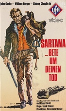 Se incontri Sartana prega per la tua morte - German VHS movie cover (xs thumbnail)