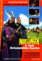 Die Nibelungen, Teil 2 - Kriemhilds Rache - German Movie Poster (xs thumbnail)