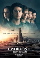 Maze Runner: The Death Cure - Turkish Movie Poster (xs thumbnail)