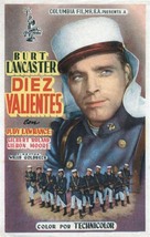Ten Tall Men - Spanish Movie Poster (xs thumbnail)