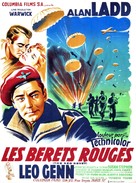 The Red Beret - French Movie Poster (xs thumbnail)