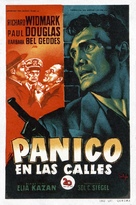 Panic in the Streets - Spanish Movie Poster (xs thumbnail)