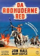 When the Redskins Rode - Danish Movie Poster (xs thumbnail)