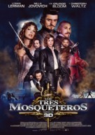 The Three Musketeers - Chilean Movie Poster (xs thumbnail)