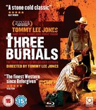The Three Burials of Melquiades Estrada - British Blu-Ray movie cover (xs thumbnail)