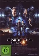 Ender&#039;s Game - German DVD movie cover (xs thumbnail)