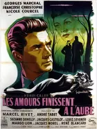 Les amours finissent à l'aube Poster