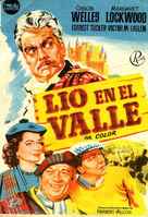 Trouble in the Glen - Spanish Movie Poster (xs thumbnail)