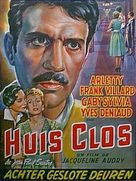 Huis clos - Belgian Movie Poster (xs thumbnail)