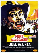 Fort Massacre - French Movie Poster (xs thumbnail)