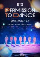 BTS Permission to Dance on Stage - Seoul: Live Viewing - Japanese Movie Poster (xs thumbnail)