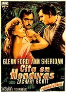 Appointment in Honduras - Spanish Movie Poster (xs thumbnail)