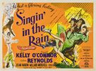 Singin&#039; in the Rain - British Movie Poster (xs thumbnail)