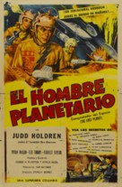 The Lost Planet - Argentinian Movie Poster (xs thumbnail)