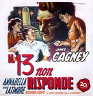 13 Rue Madeleine - Italian Movie Poster (xs thumbnail)