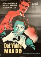 Eyewitness - Danish Movie Poster (xs thumbnail)