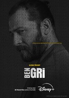 &quot;Ben Gri&quot; - Turkish Movie Poster (xs thumbnail)