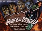 House of Dracula - British Movie Poster (xs thumbnail)