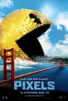 Pixels - Singaporean Movie Poster (xs thumbnail)