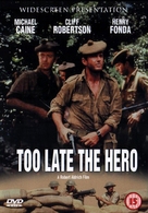 Too Late the Hero - British DVD movie cover (xs thumbnail)