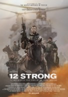 12 Strong - Dutch Movie Poster (xs thumbnail)
