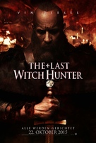The Last Witch Hunter - German Movie Poster (xs thumbnail)