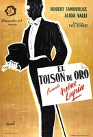 Sign&eacute; Ars&egrave;ne Lupin - Spanish Movie Poster (xs thumbnail)
