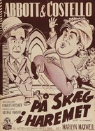 Lost in a Harem - Danish Movie Poster (xs thumbnail)