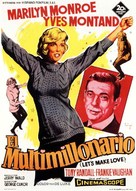 Let's Make Love - Spanish Movie Poster (xs thumbnail)