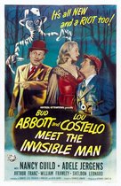 Abbott and Costello Meet the Invisible Man - Movie Poster (xs thumbnail)