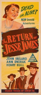 The Return of Jesse James - Australian Movie Poster (xs thumbnail)